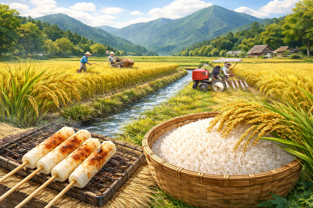 きりたんぽを支える鹿角の米──発祥の味をつくる田んぼの仕事